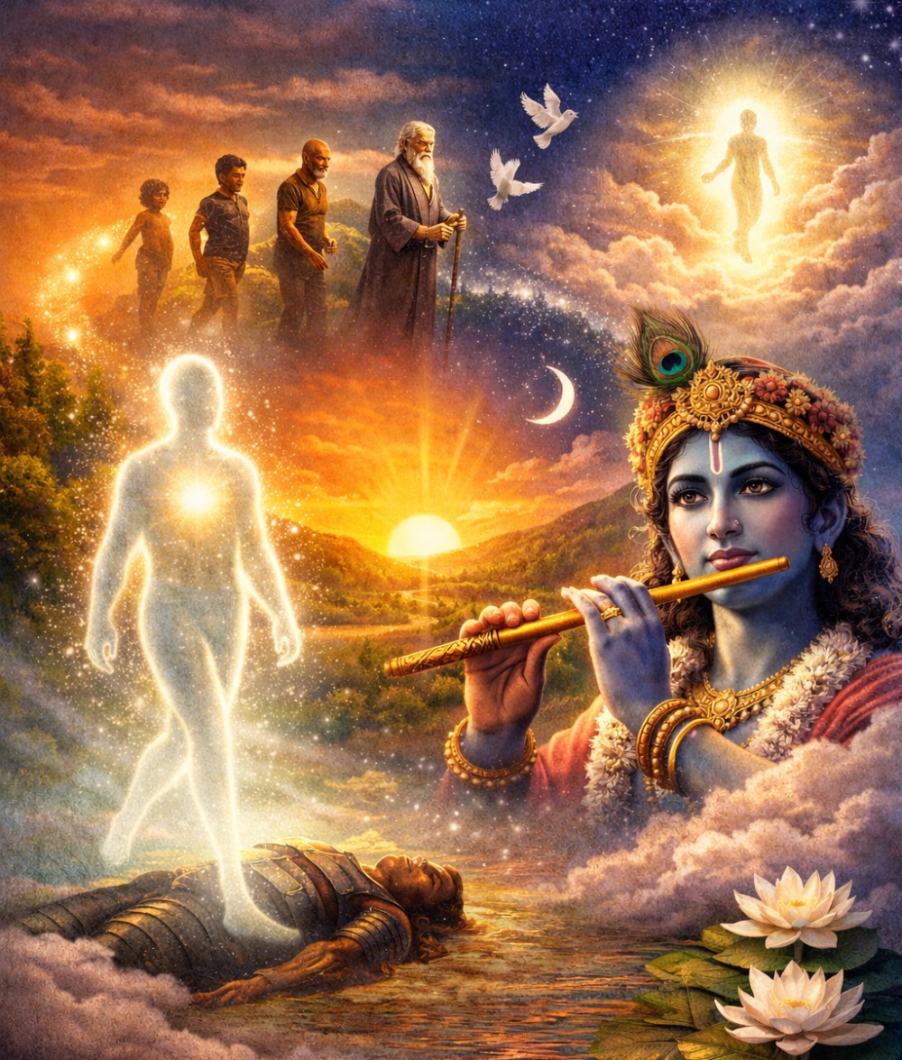 The journey of soul as per Bhagavad Gita