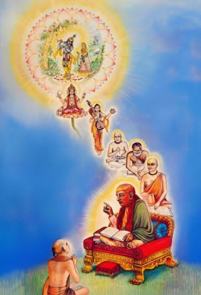 guru shishya parampara as per bhagavad gita